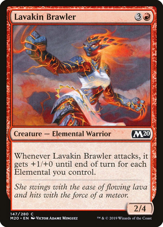 Lavakin Brawler [Core Set 2020] (147)