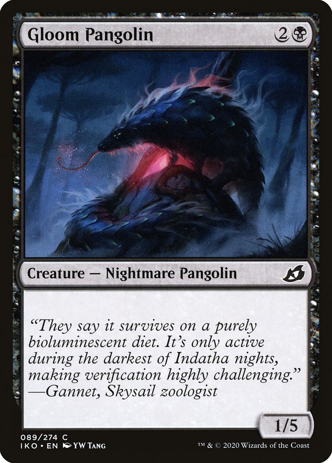 Gloom Pangolin [Ikoria: Lair of Behemoths] (89)