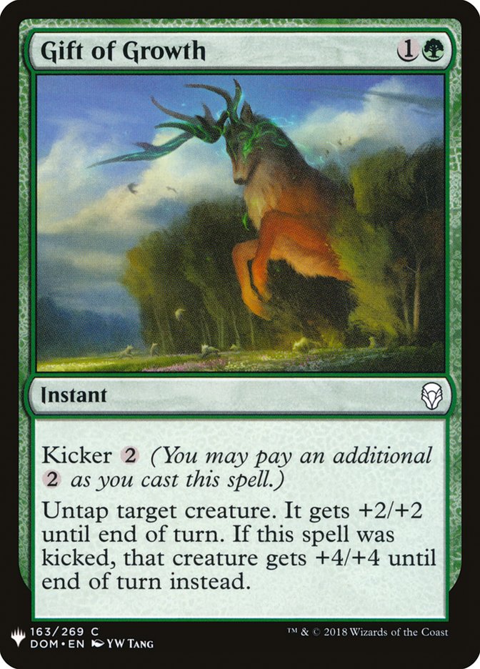 Gift of Growth [The List] (DOM-163)