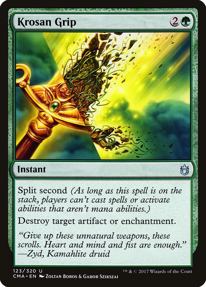Krosan Grip [Commander Anthology] (123)