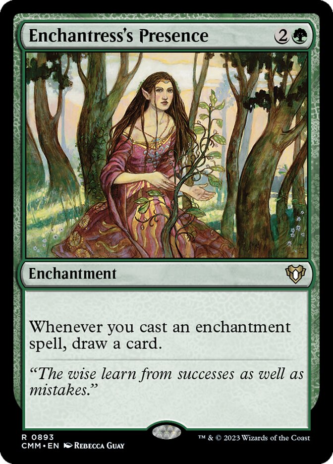 Enchantress's Presence [Commander Masters] (893)