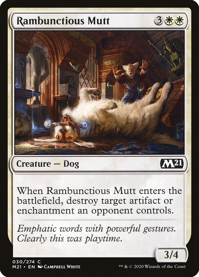 Rambunctious Mutt [Core Set 2021] (30)