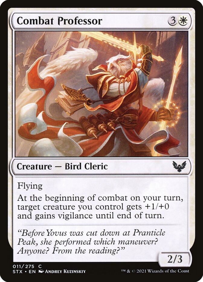 Combat Professor [Strixhaven: School of Mages] (11)