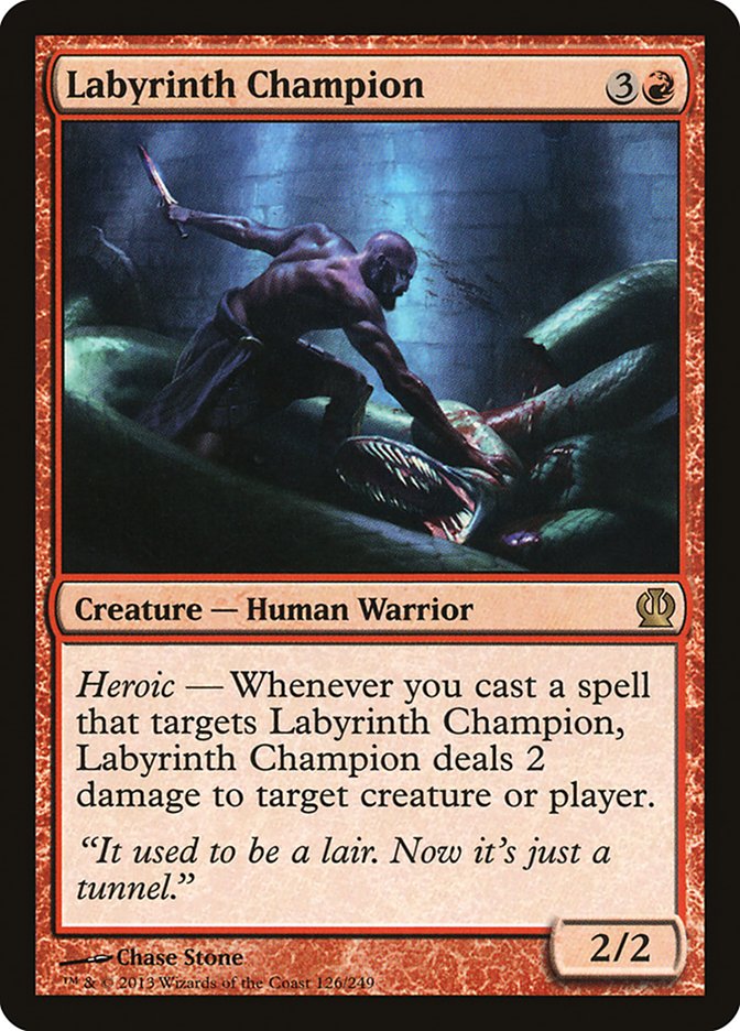 Labyrinth Champion [Theros] (126)