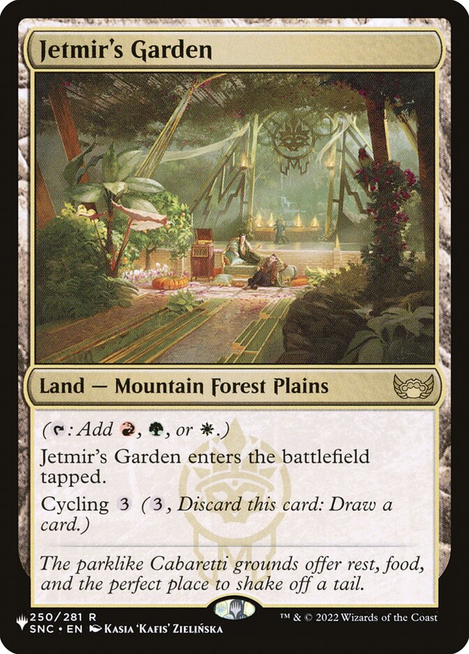 Jetmir's Garden [The List] (SNC-250)