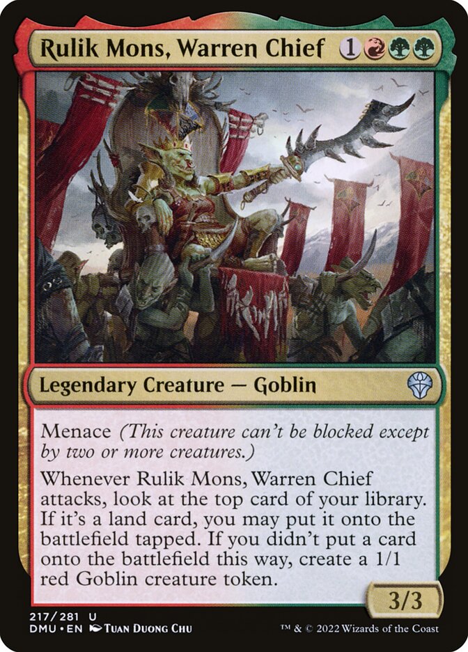 Rulik Mons, Warren Chief [Dominaria United] (217)