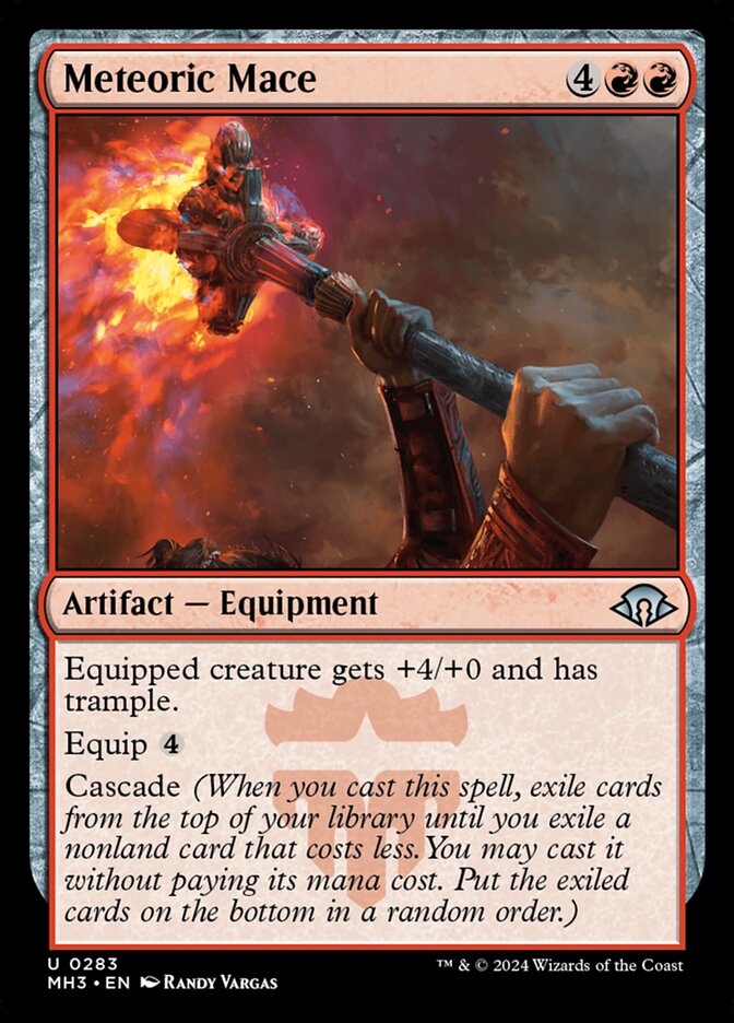 Meteoric Mace [Modern Horizons 3] (283)