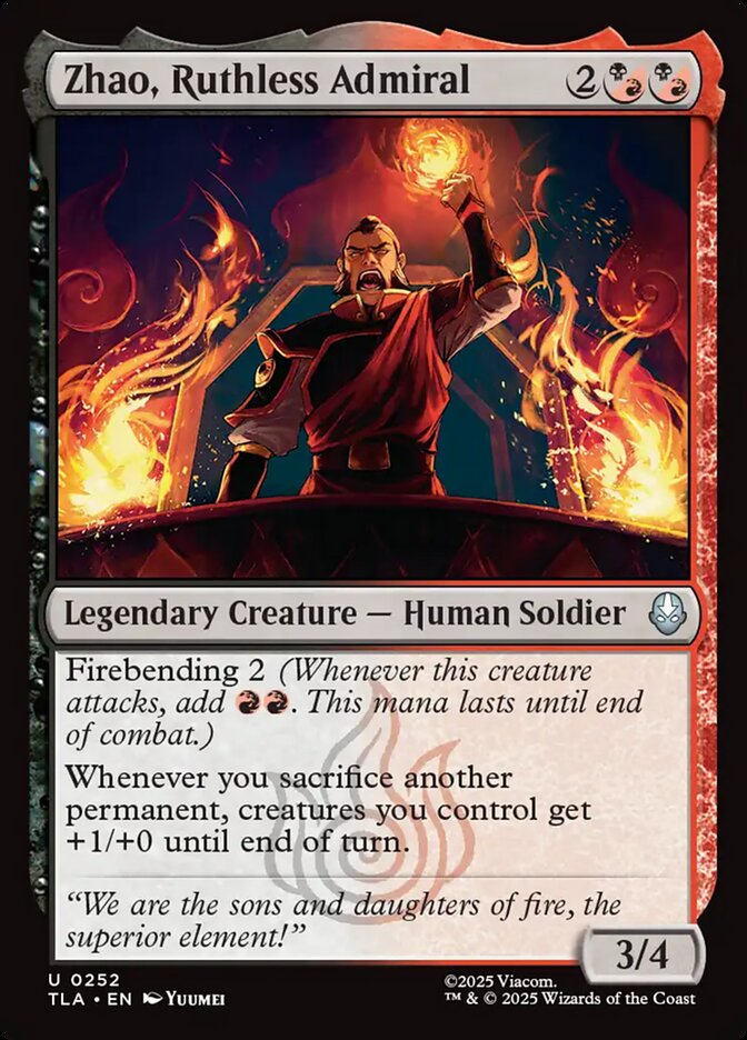 Zhao, Ruthless Admiral [Avatar: The Last Airbender] (252)