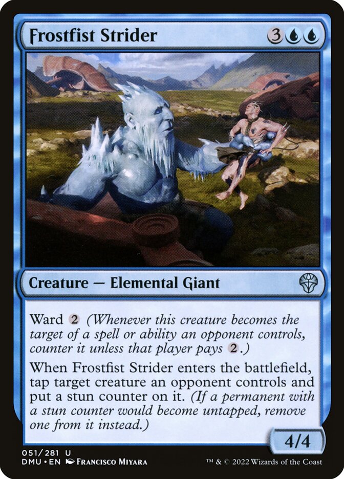 Frostfist Strider [Dominaria United] (51)