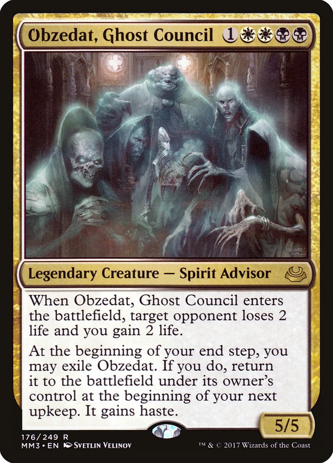 Obzedat, Ghost Council [Modern Masters 2017] (176)
