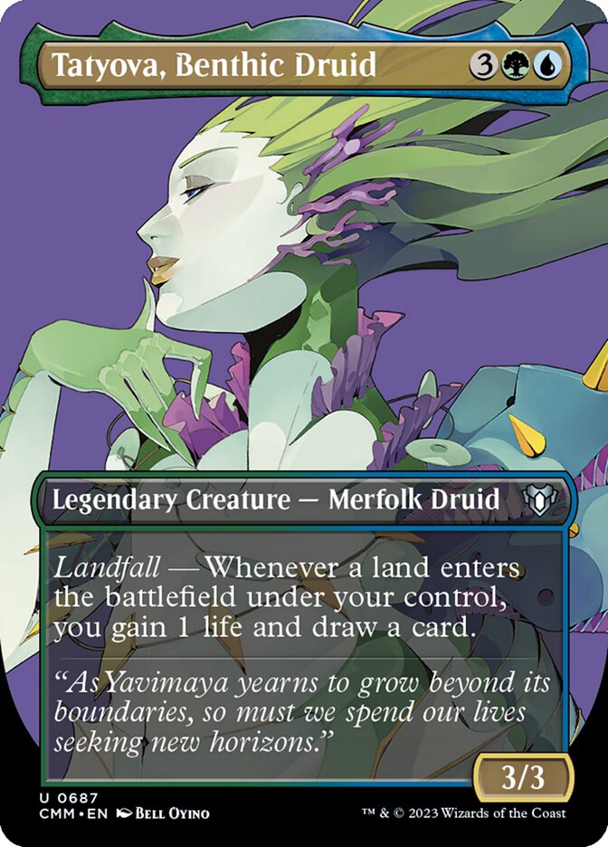 Tatyova, Benthic Druid [Commander Masters] (687)