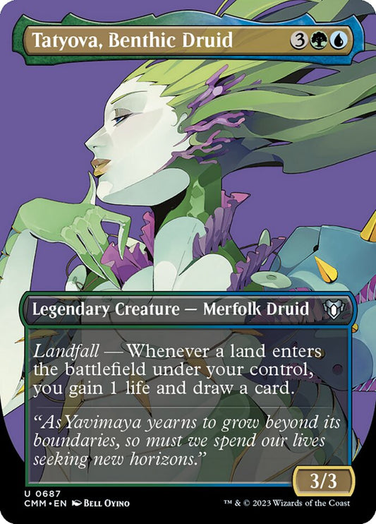 Tatyova, Benthic Druid [Commander Masters] (687)