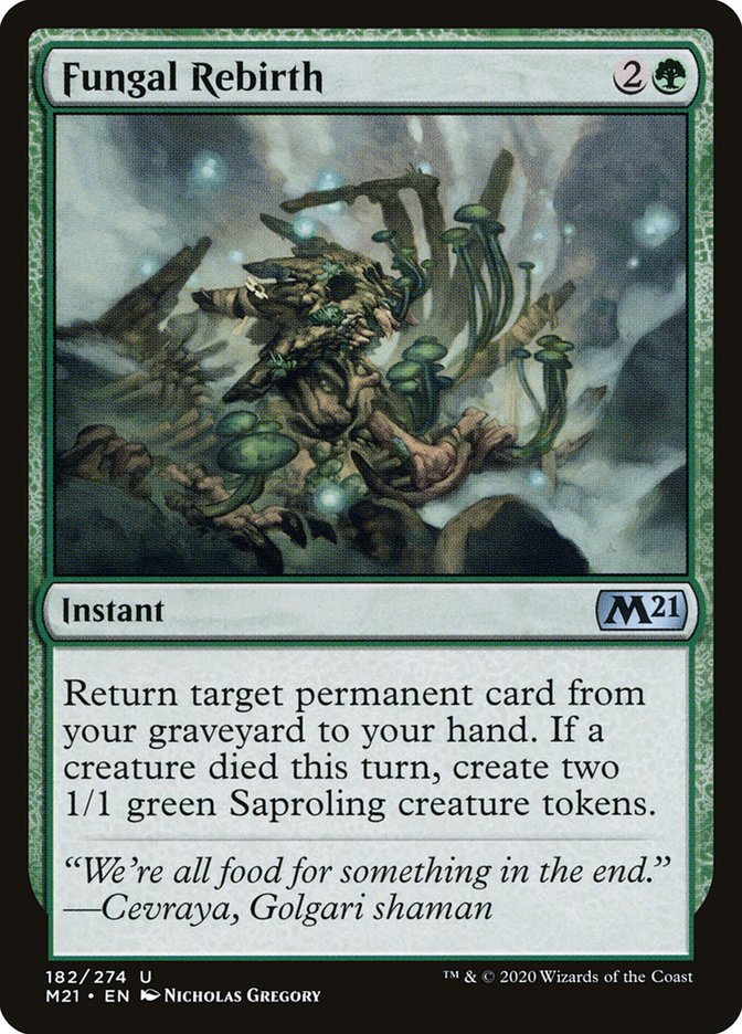 Fungal Rebirth [Core Set 2021] (182)