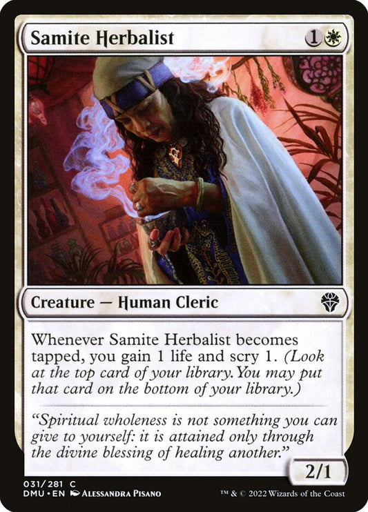 Samite Herbalist [Dominaria United] (31)