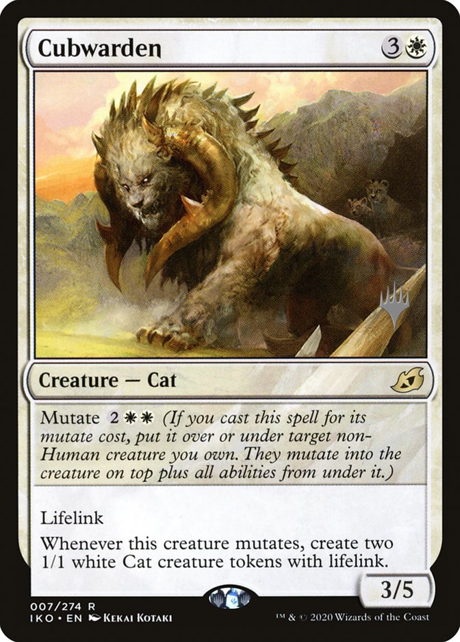 Cubwarden [Ikoria: Lair of Behemoths Promos] (7p)