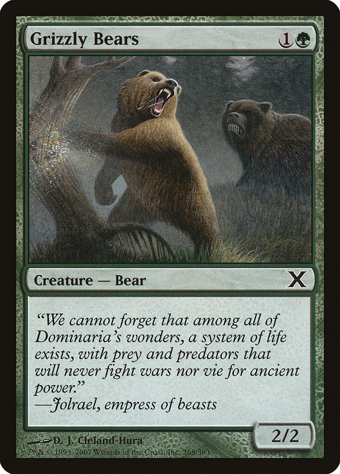 Grizzly Bears [Tenth Edition] (268)