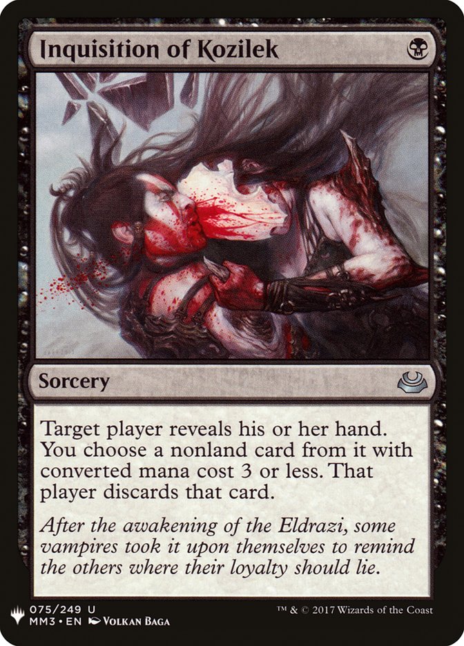 Inquisition of Kozilek [The List] (MM3-75)