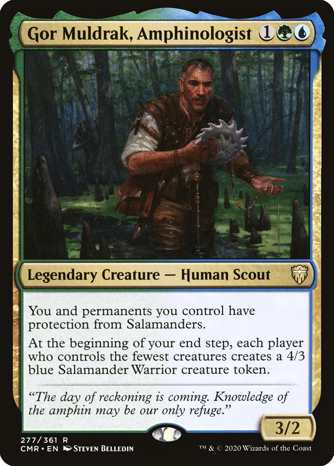 Gor Muldrak, Amphinologist [Commander Legends] (277)