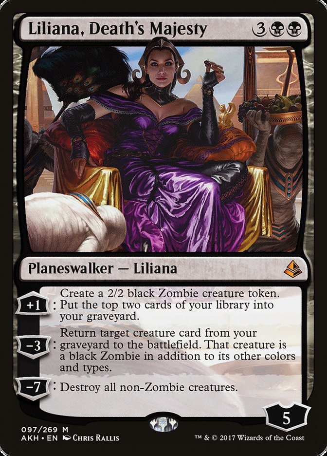 Liliana, Death's Majesty [Amonkhet] (97)