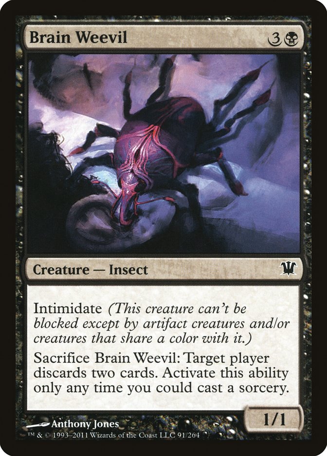Brain Weevil [Innistrad] (91)