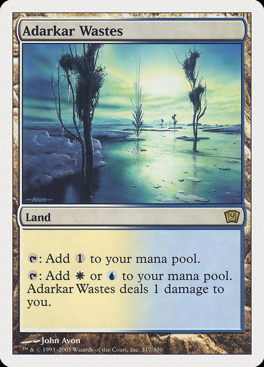 Adarkar Wastes [Ninth Edition] (317)