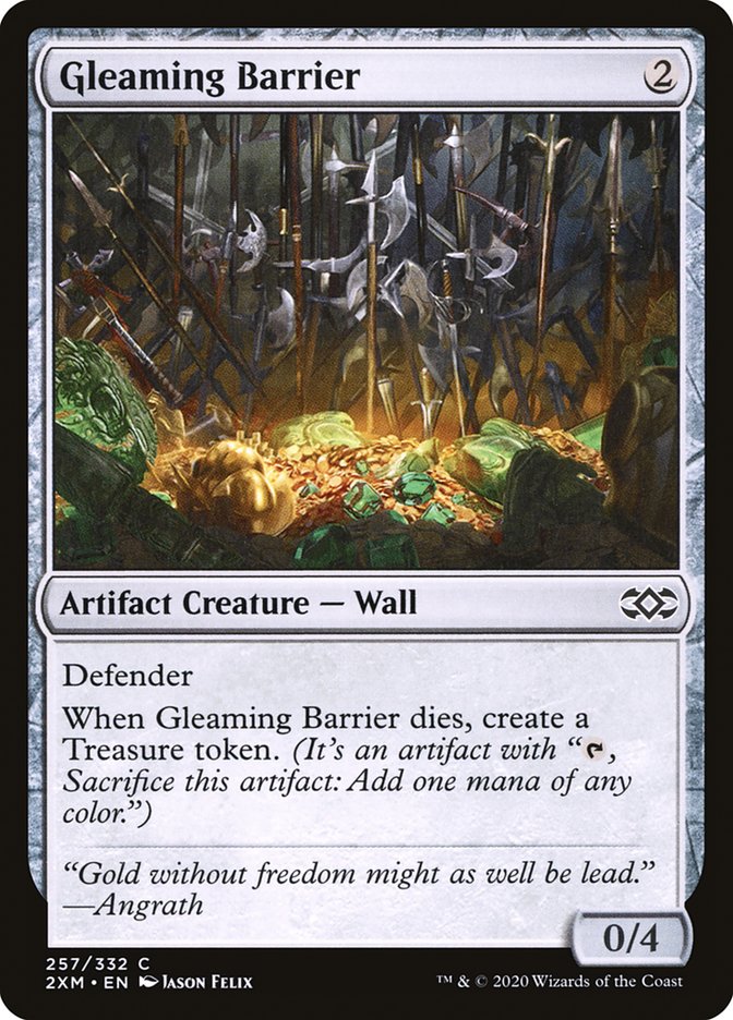 Gleaming Barrier [Double Masters] (257)