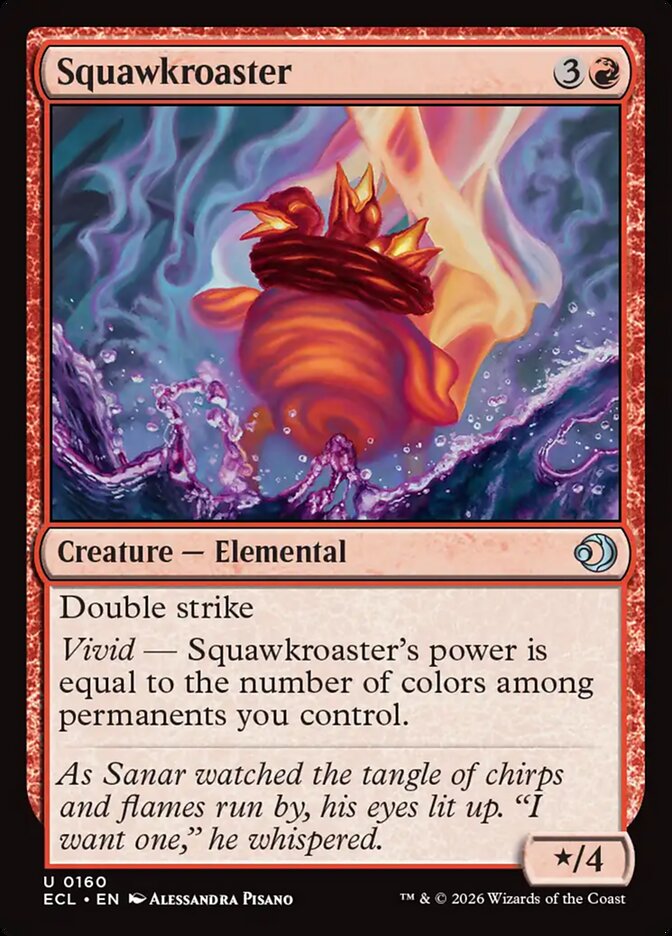 Squawkroaster [Lorwyn Eclipsed] (160)