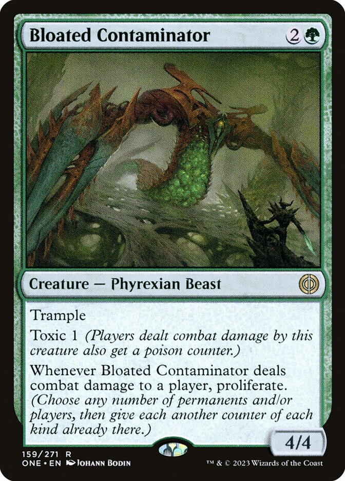 Bloated Contaminator [Phyrexia: All Will Be One] (159)
