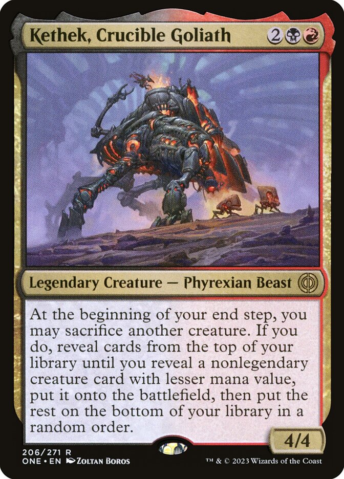 Kethek, Crucible Goliath [Phyrexia: All Will Be One] (206)