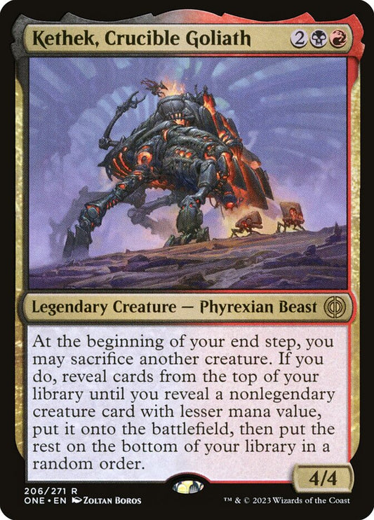 Kethek, Crucible Goliath [Phyrexia: All Will Be One] (206)