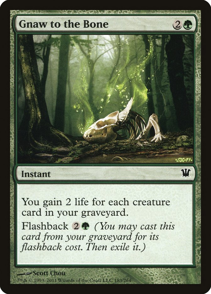 Gnaw to the Bone [Innistrad] (183)