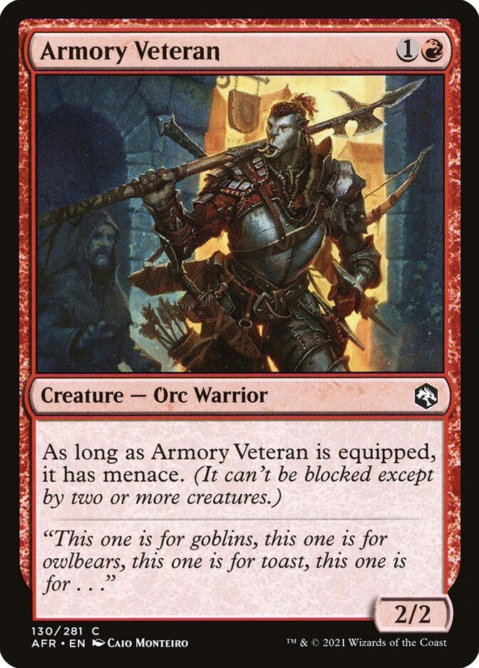 Armory Veteran [Adventures in the Forgotten Realms] (130)