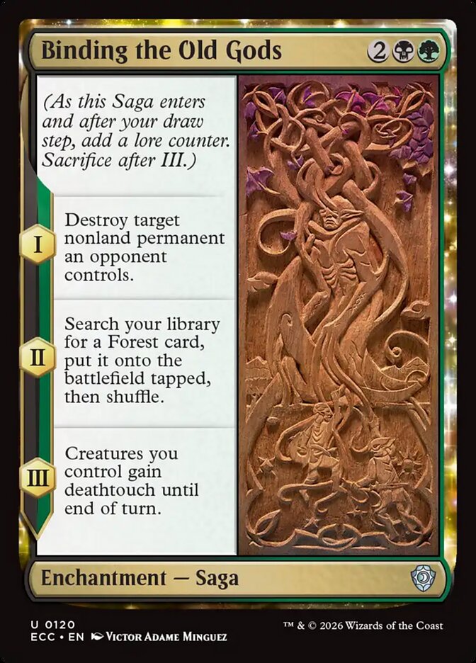 Binding the Old Gods [Lorwyn Eclipsed Commander] (120)