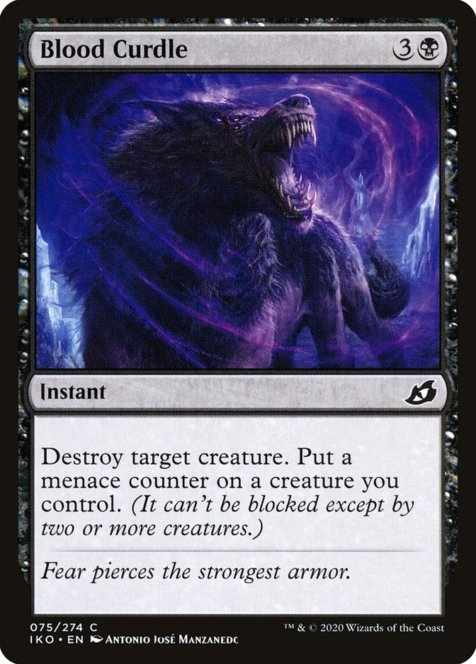 Blood Curdle [Ikoria: Lair of Behemoths] (75)
