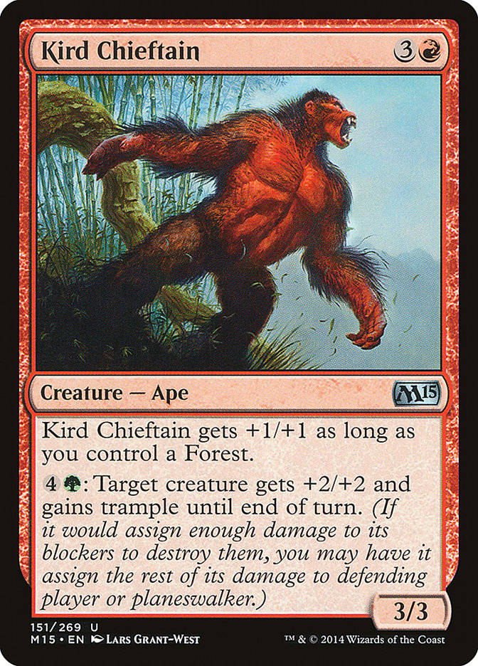 Kird Chieftain [Magic 2015] (151)