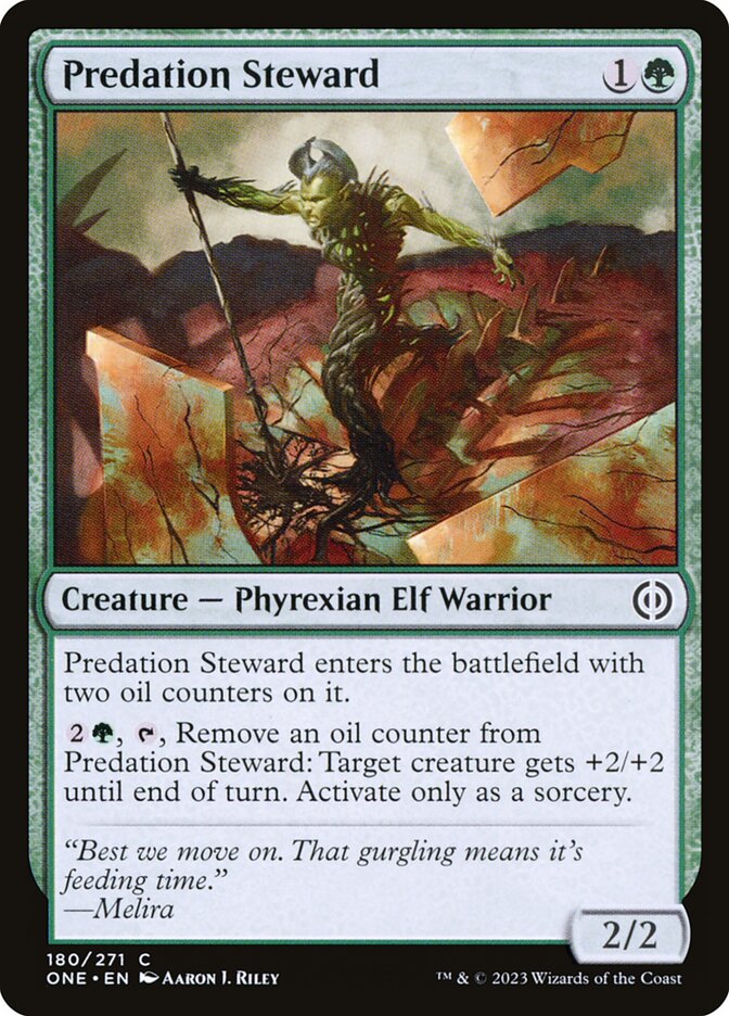 Predation Steward [Phyrexia: All Will Be One] (180)