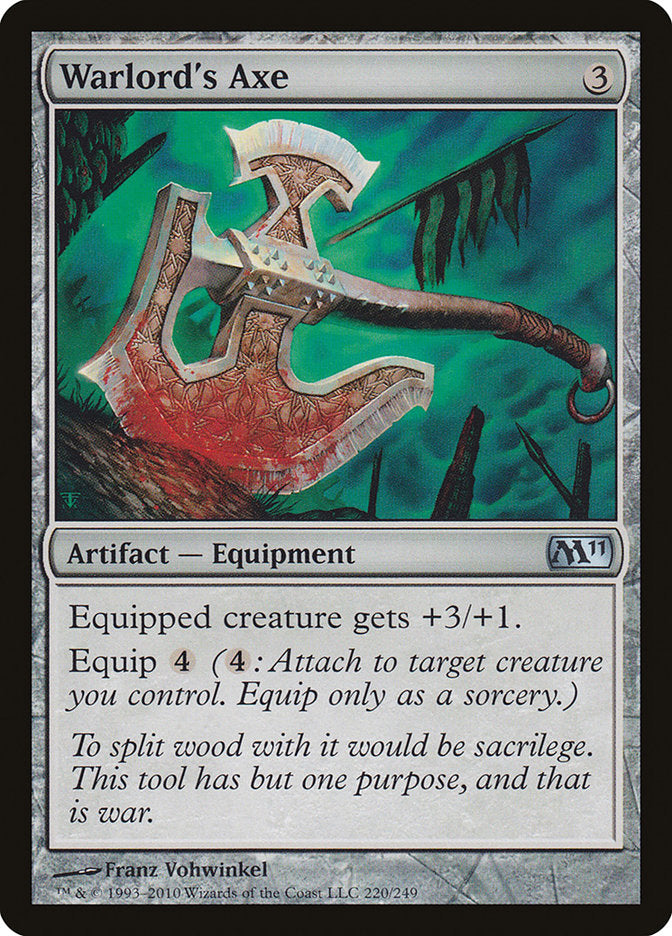 Warlord's Axe [Magic 2011] (220)