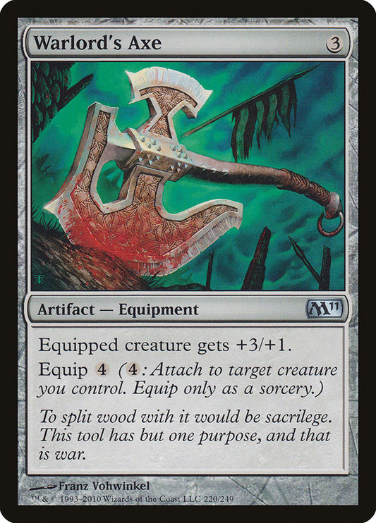 Warlord's Axe [Magic 2011] (220)