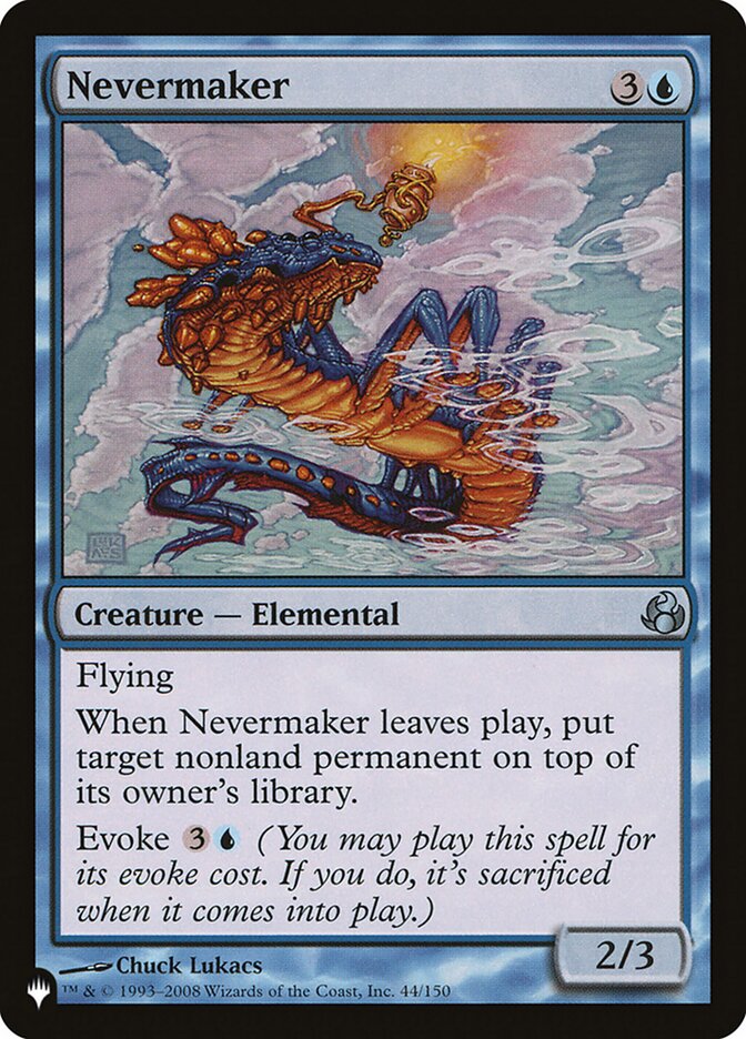 Nevermaker [The List] (MOR-44)