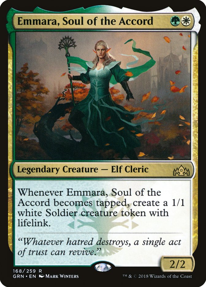 Emmara, Soul of the Accord [Guilds of Ravnica] (168)