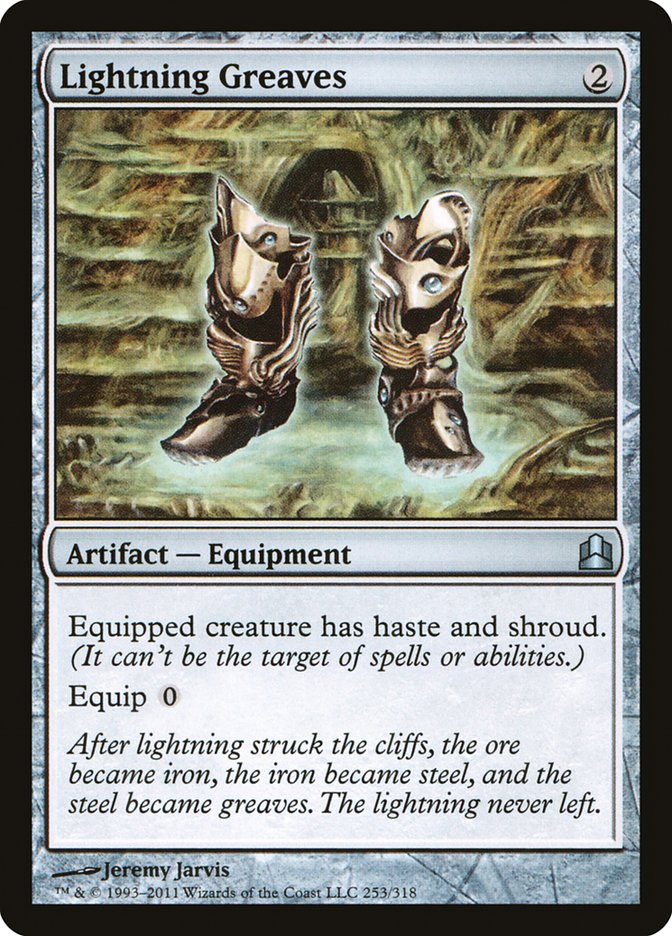 Lightning Greaves [Commander 2011] (253)