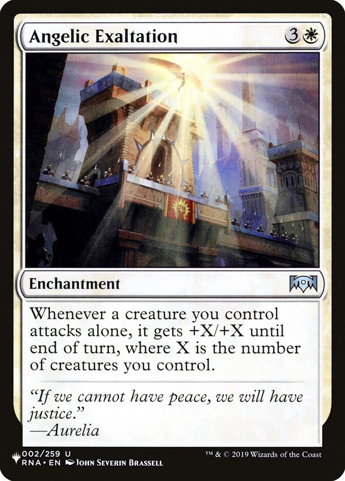 Angelic Exaltation [The List] (RNA-2)