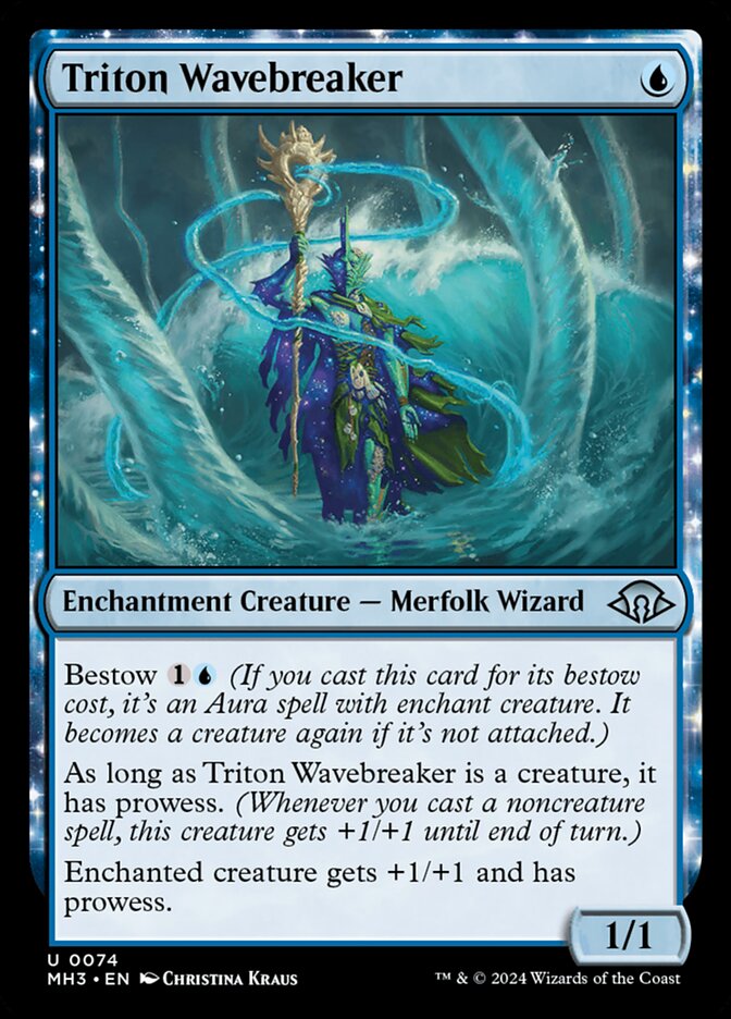 Triton Wavebreaker [Modern Horizons 3] (74)