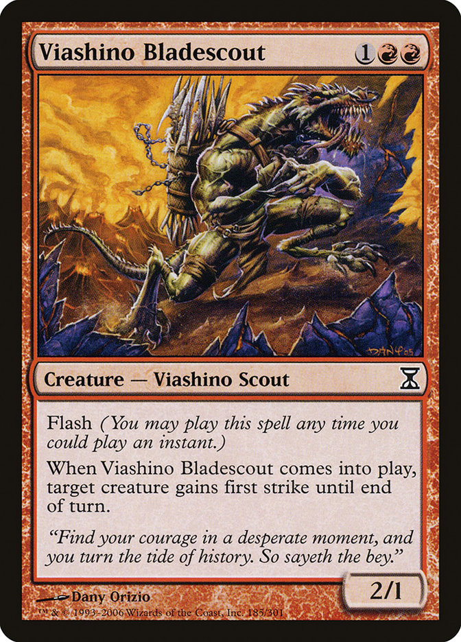 Viashino Bladescout [Time Spiral] (185)