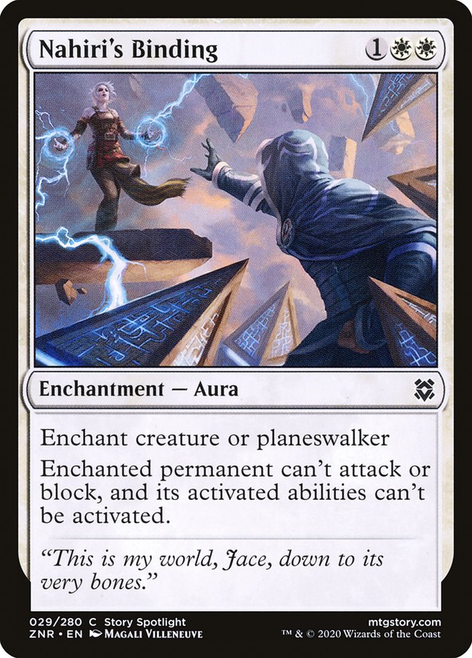 Nahiri's Binding [Zendikar Rising] (29)