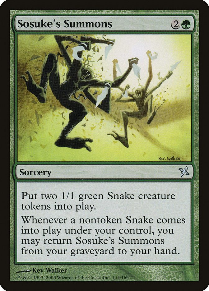 Sosuke's Summons [Betrayers of Kamigawa] (145)