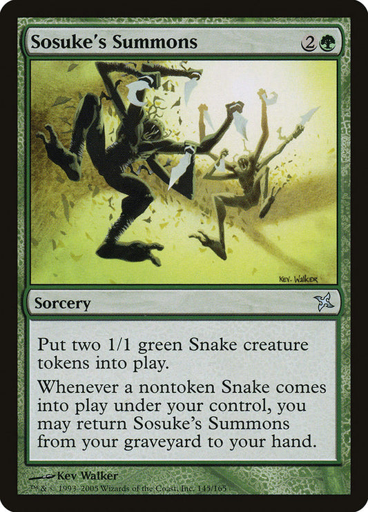 Sosuke's Summons [Betrayers of Kamigawa] (145)