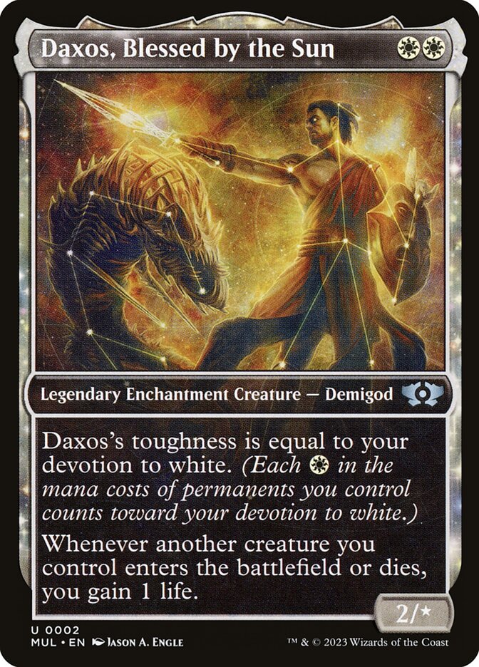 Daxos, Blessed by the Sun [Multiverse Legends] (2)
