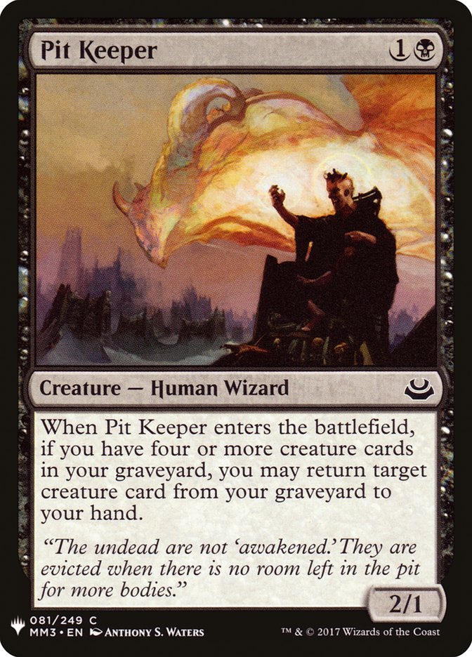 Pit Keeper [The List] (MM3-81)