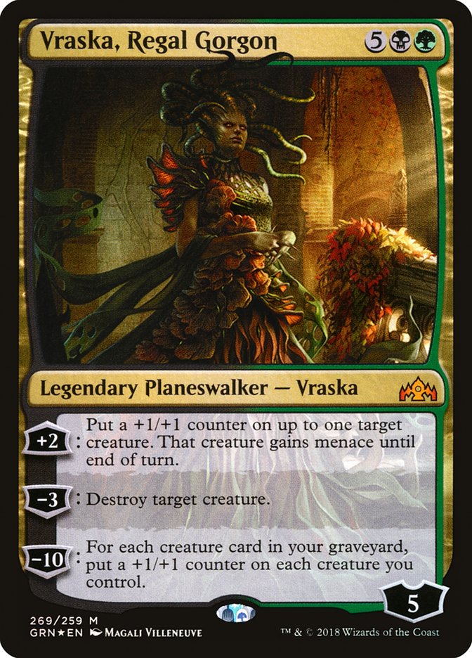 Vraska, Regal Gorgon [Guilds of Ravnica] (269)
